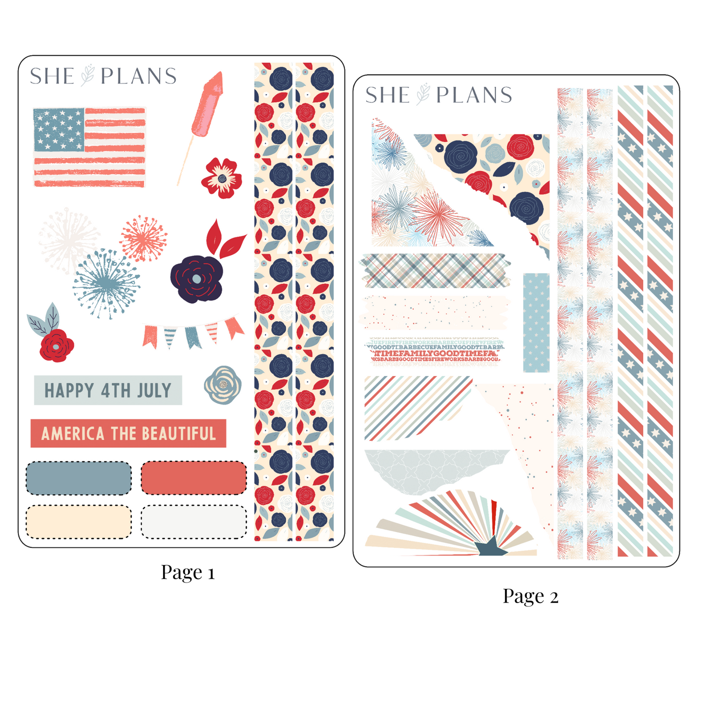 Patriotic Sticker Kit