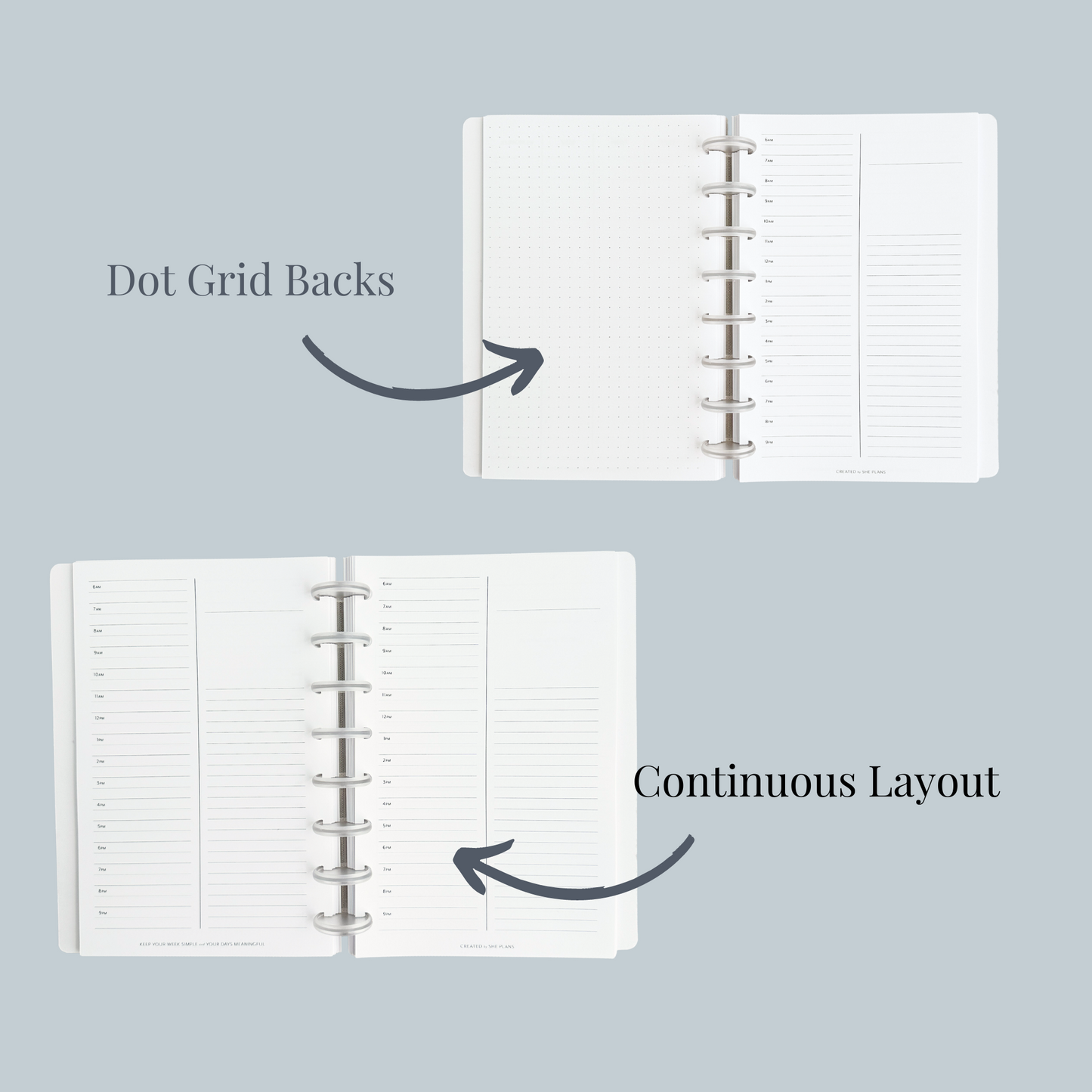 Block Daily Discbound Inserts (31 Days)