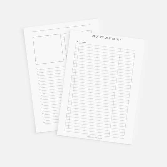 Project At-A-Glance Inserts