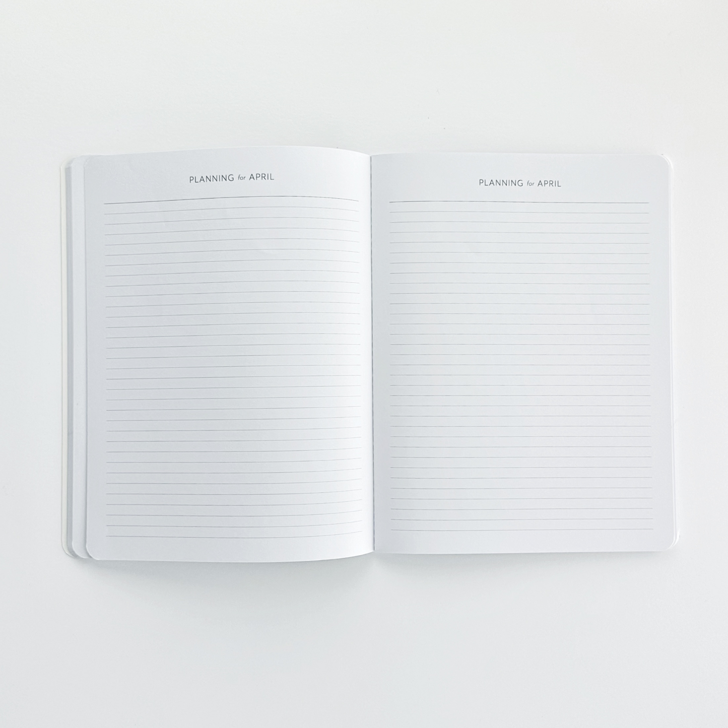 2025 Monthly Sewn Planner