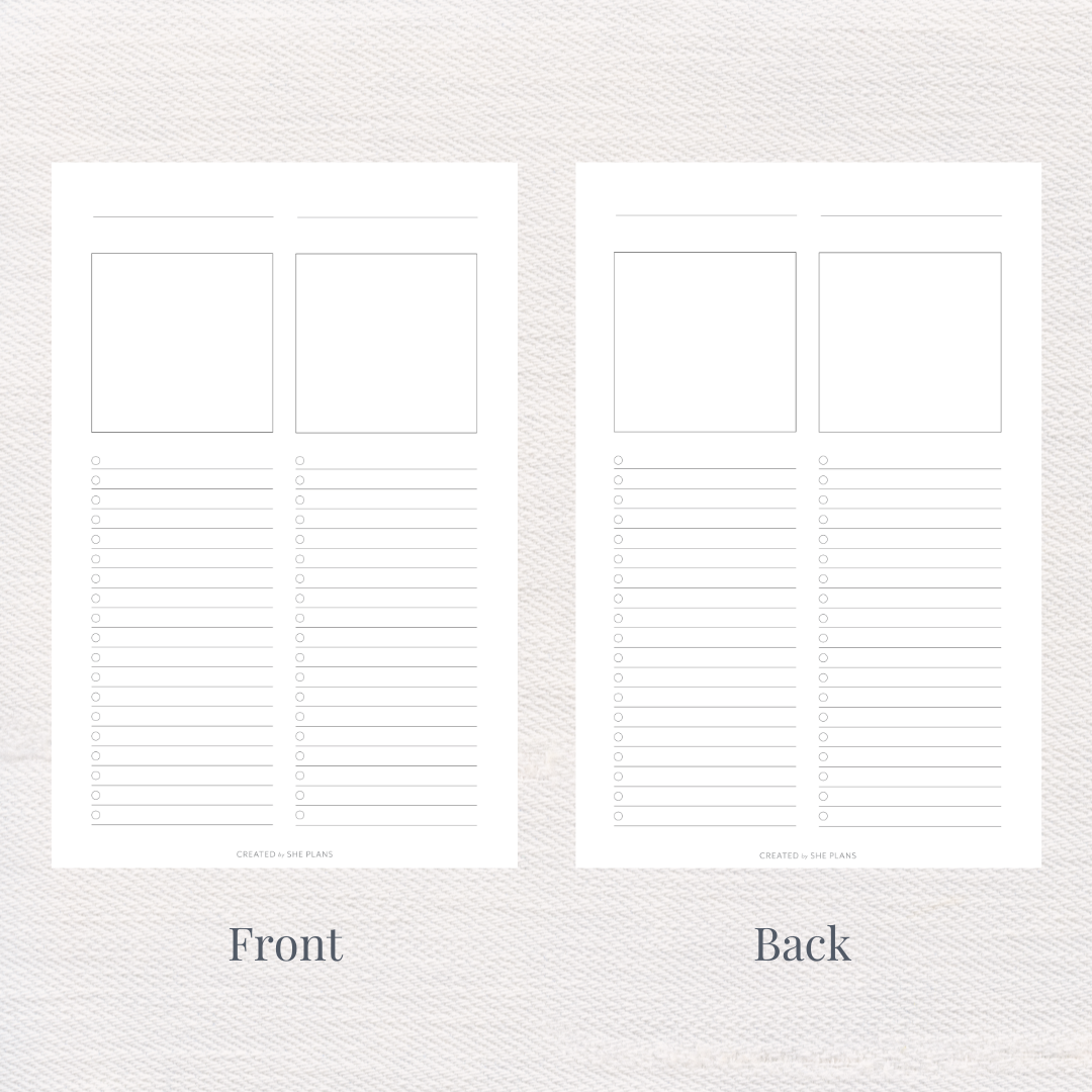 Project At-A-Glance Inserts