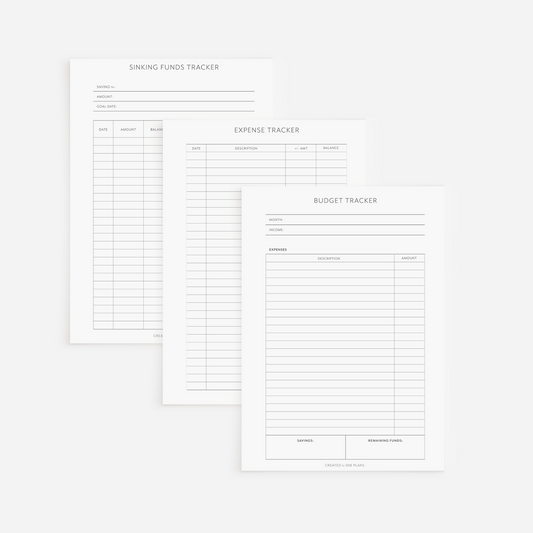 Financial Inserts Bundle