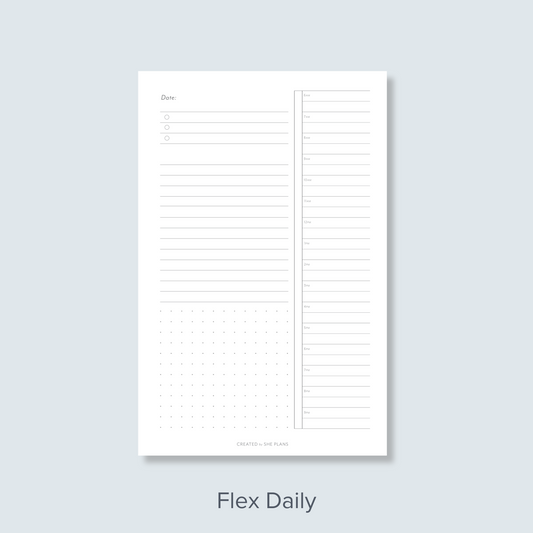 Flex Daily Discbound Inserts (31 days)