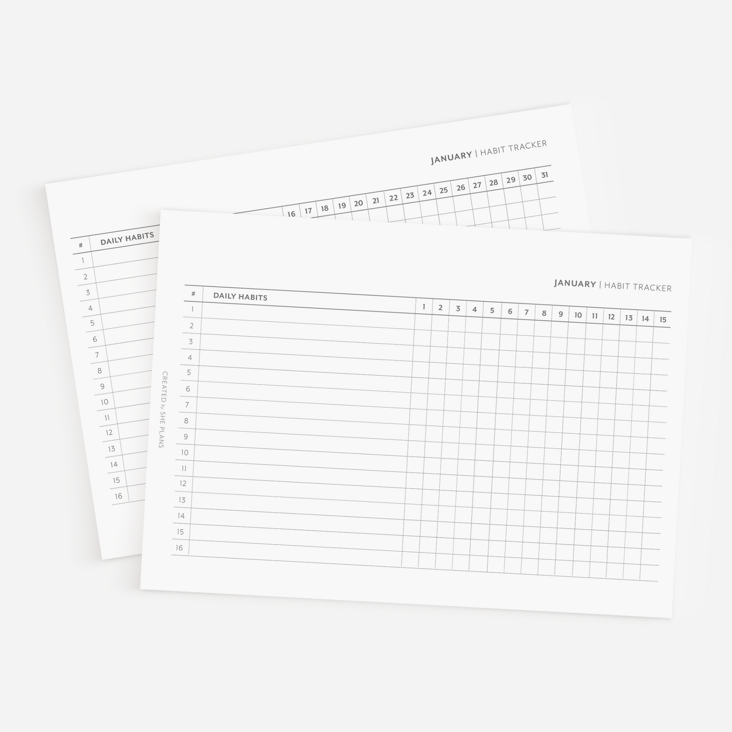 Daily Habit Tracker