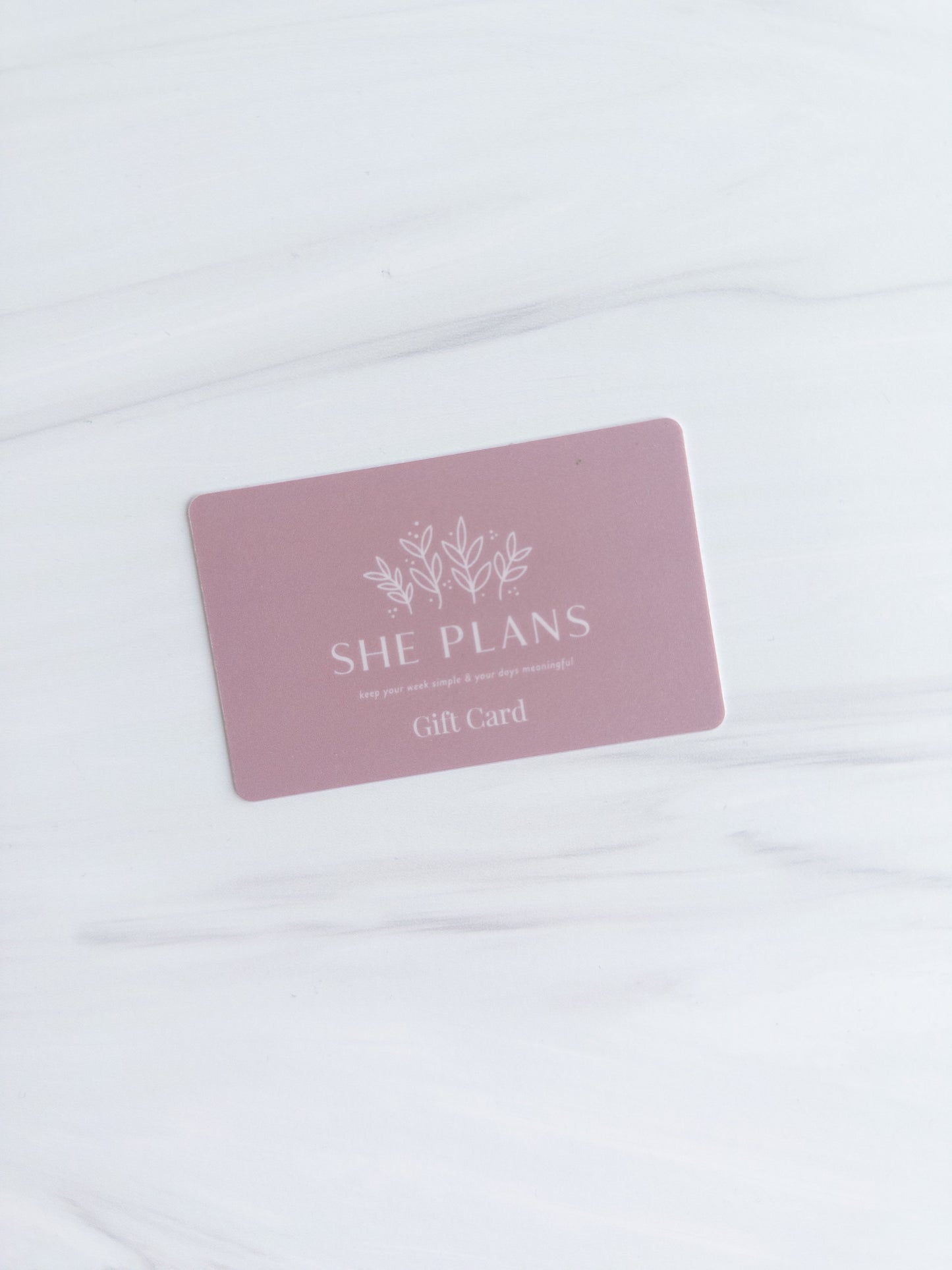 Physical Gift Card