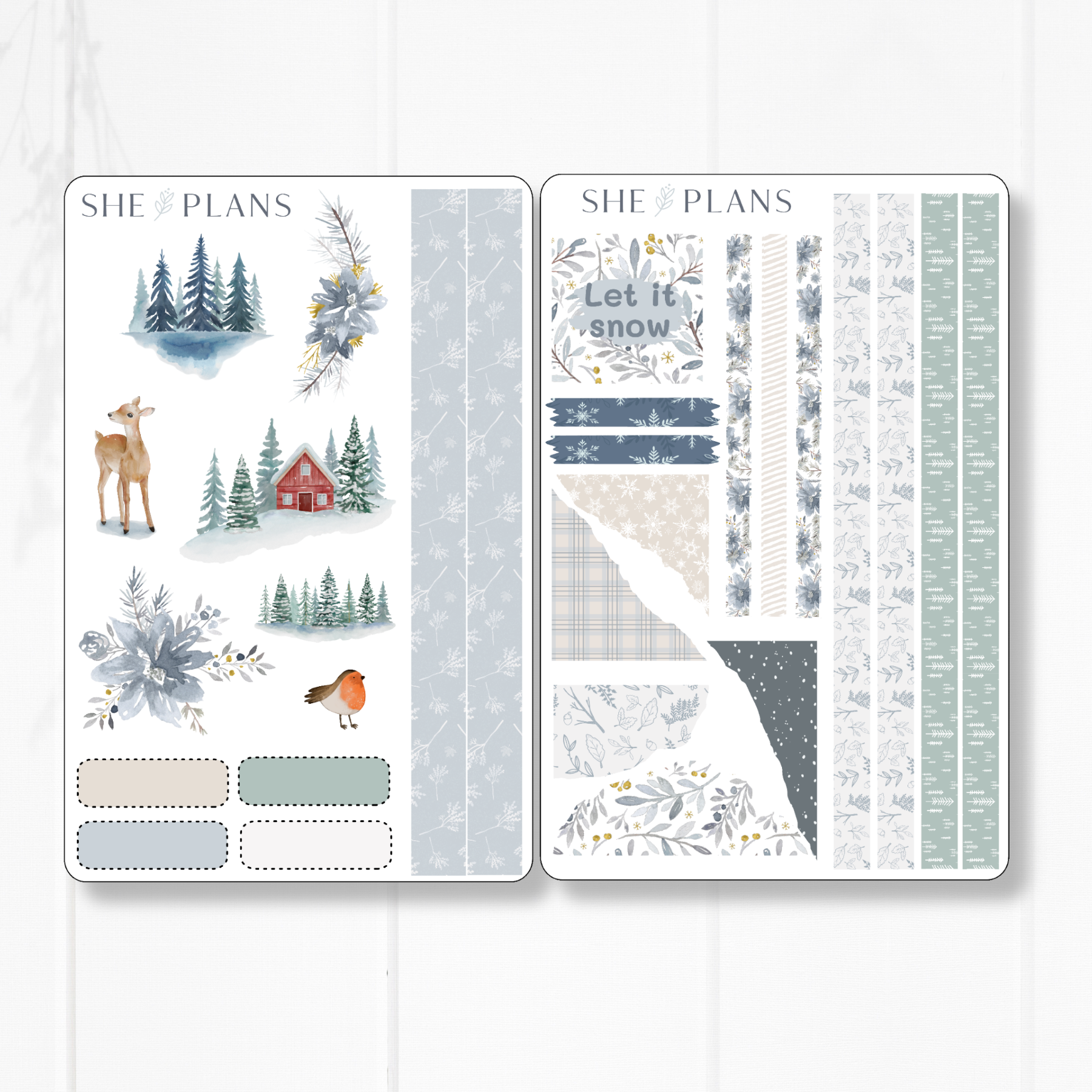 January Kit Sticker January Sticker Kit – She Plans