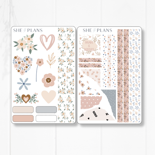 February Sticker Kit