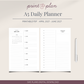2027 A5 Daily Planner Printable Q2