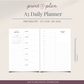 2026 A5 Daily Planner Printable Q4