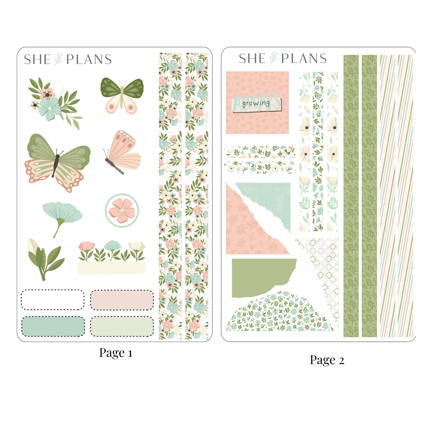 Enchanted Garden Sticker Kit