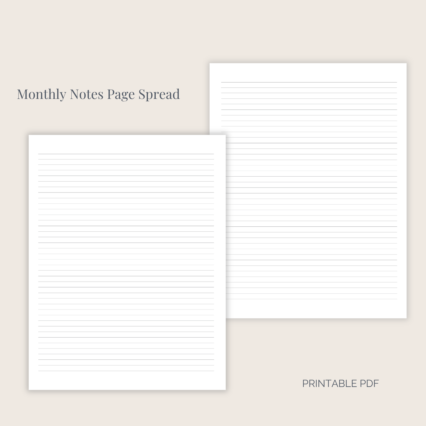 2027 Monthly Planner Printable