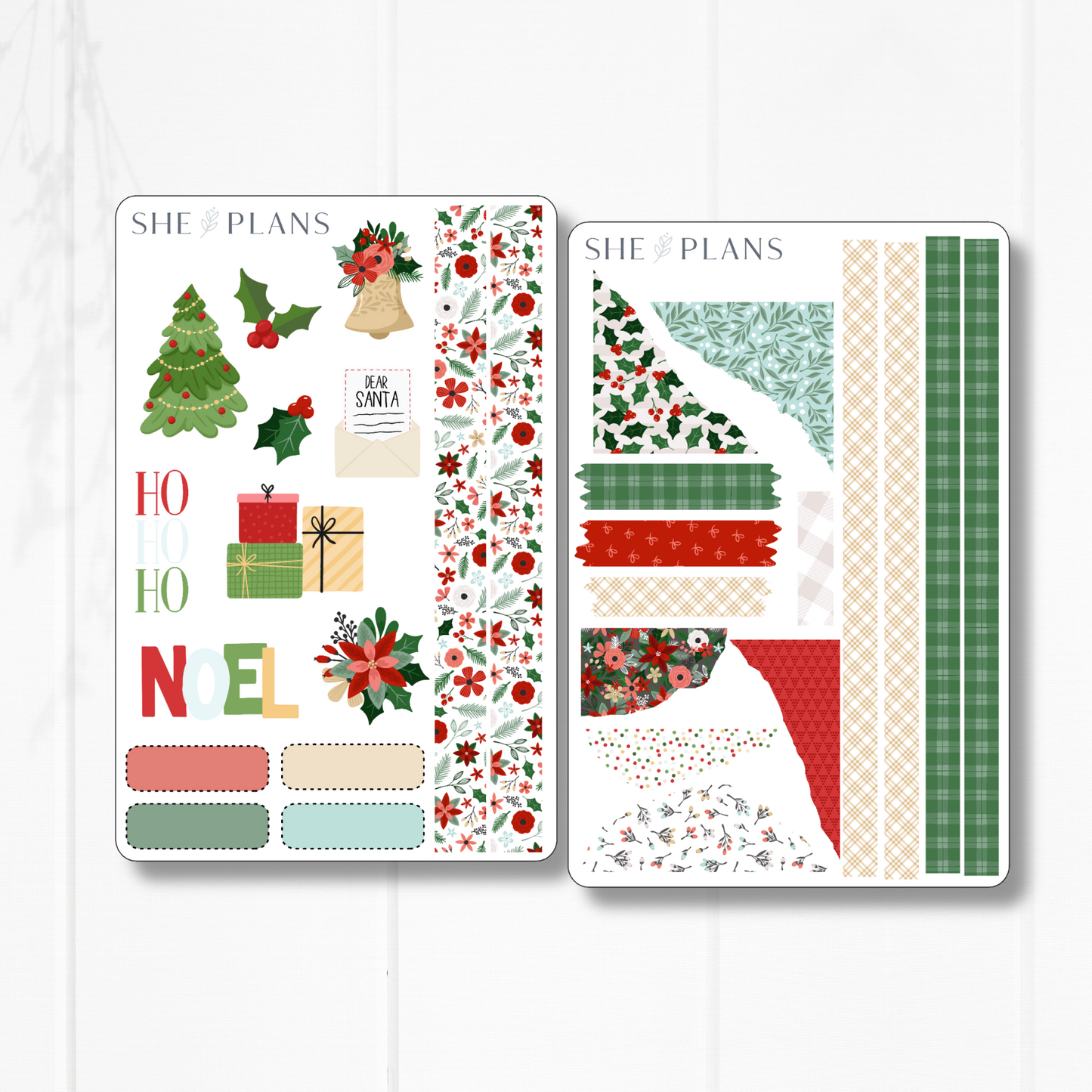 December Sticker Sheets