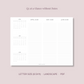 2026 Printable Quarterly At-A-Glance Planner