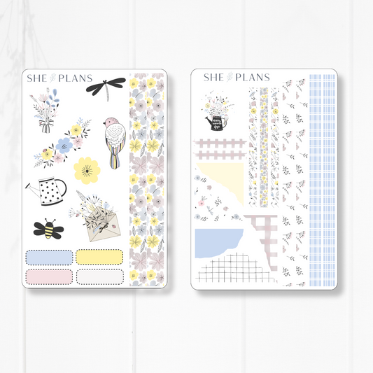 May Flowers Sticker Kit