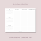 2026 Printable Quarterly At-A-Glance Planner