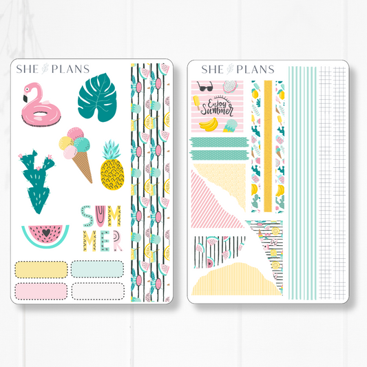 Tropical Vibes Sticker Kit