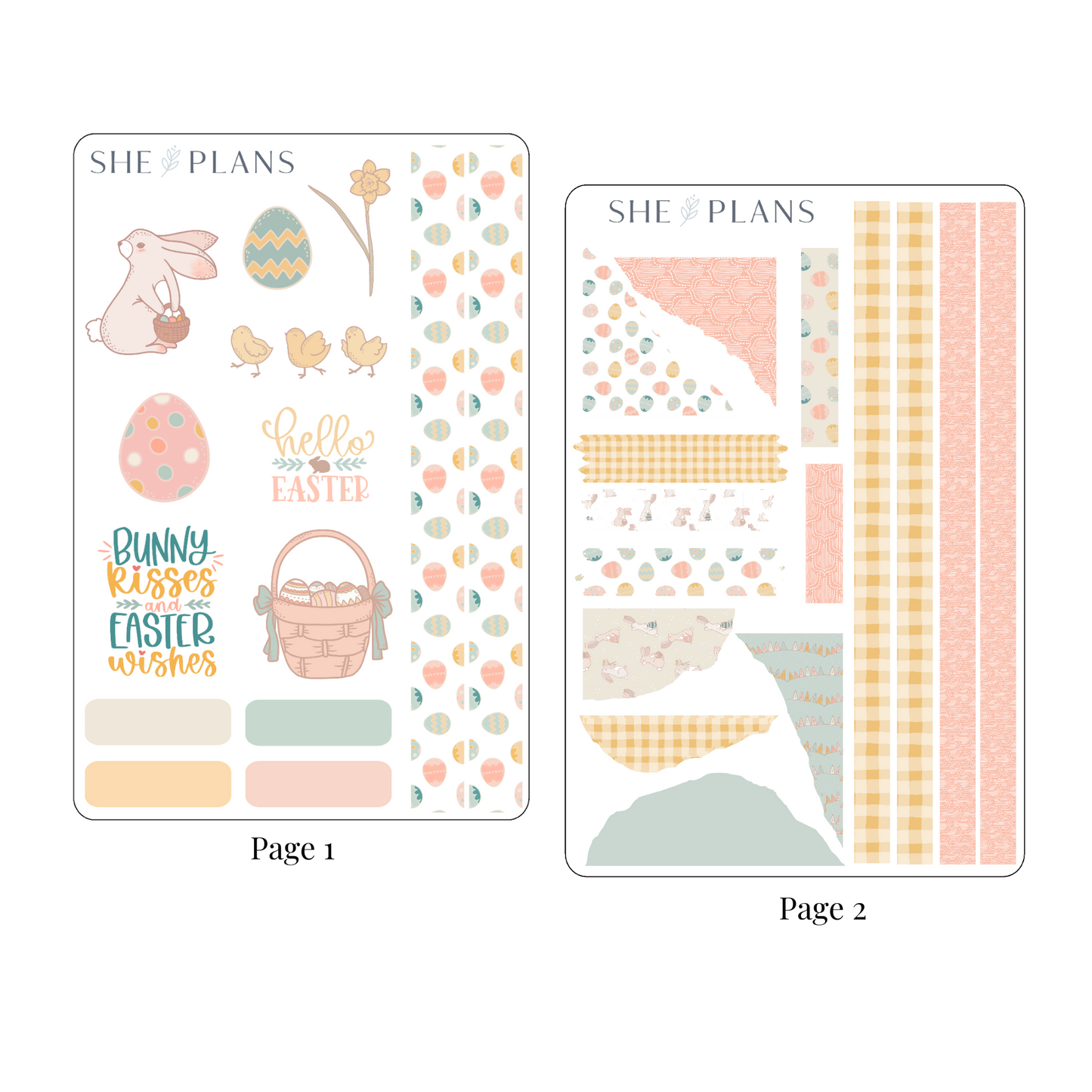 April Sticker Kit