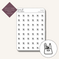 Grocery Bag Icon Stickers (Transparent)